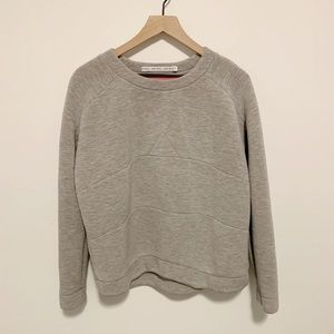 & other stories crew neck pullover sweater